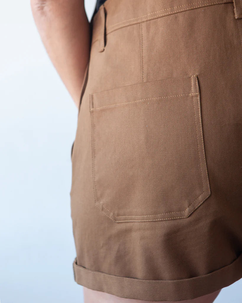 Riley Overalls Sewing Pattern by True Bias | Plus Sizes 14-32-Sewing Pattern-Frankie Rose Fabrics