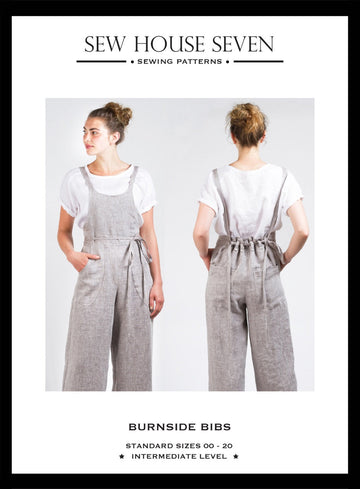 Burnside Bibs Overalls Sewing Pattern | Frankie Rose Fabrics