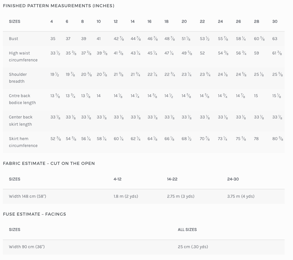 Montana Midi Dress Sewing Pattern by Style Arc, US Sizes 0-26-Sewing Pattern-Frankie Rose Fabrics