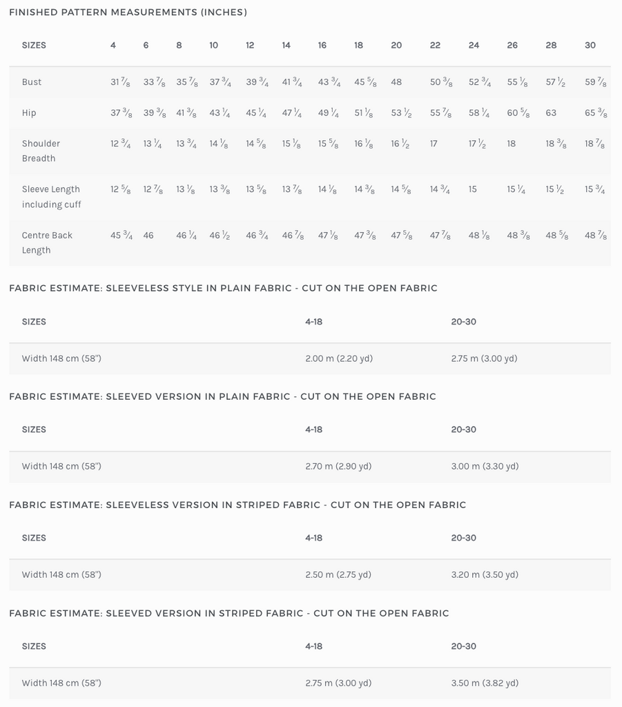 Yvette Woven Dress Sewing Pattern by Style Arc, US Sizes 0-26-Sewing Pattern-Frankie Rose Fabrics