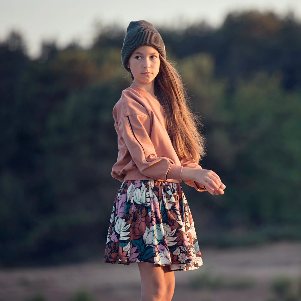 Viscose Rayon Challis in Magnolia-Fabric-Frankie Rose Fabrics