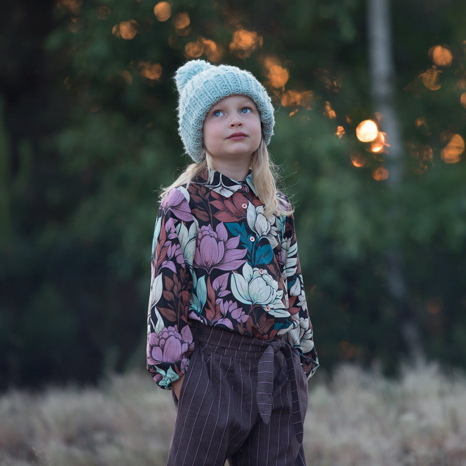 Viscose Rayon Challis in Magnolia-Fabric-Frankie Rose Fabrics