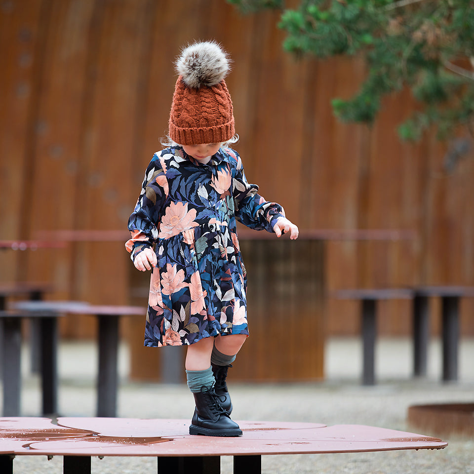 Ecovero Viscose Rayon Satin in Pasture Rose-Fabric-Frankie Rose Fabrics