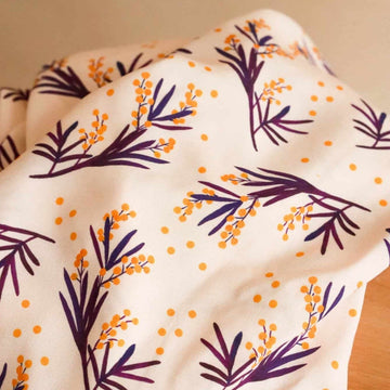 French Rayon Fabric in Mimosa | Frankie Rose Fabrics
