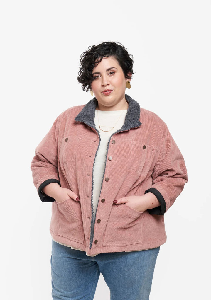 Thayer Jacket Plus Size Sewing Pattern–Frankie Rose Fabrics