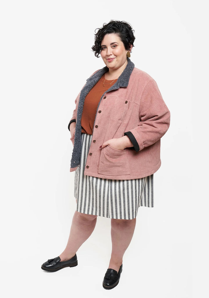 Thayer Jacket Plus Size Sewing Pattern–Frankie Rose Fabrics