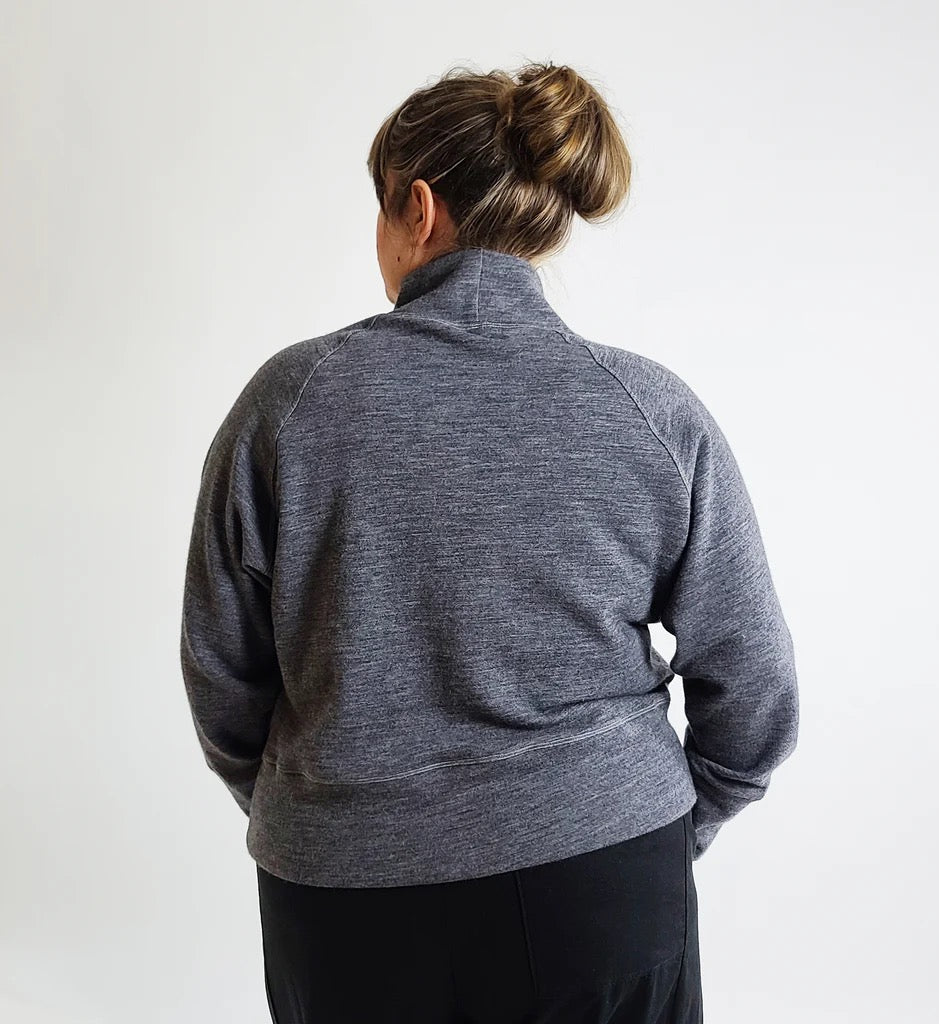 Toaster Sweatshirt Plus Size Pattern | Frankie Rose Fabrics