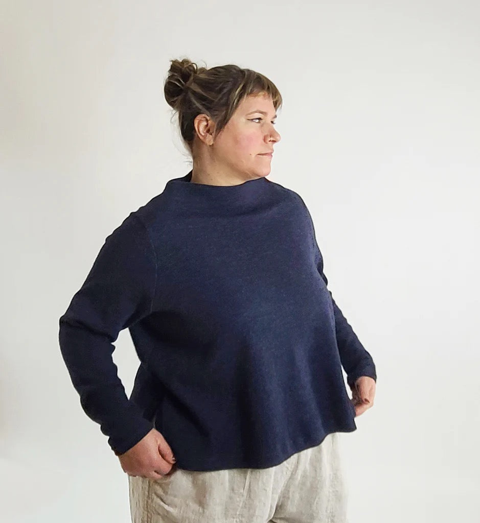 Toaster Sweatshirt Plus Size Pattern | Frankie Rose Fabrics