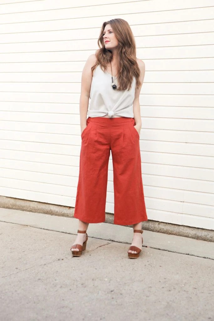 Emerson Pant & Short Sewing Pattern | Frankie Rose Fabrics