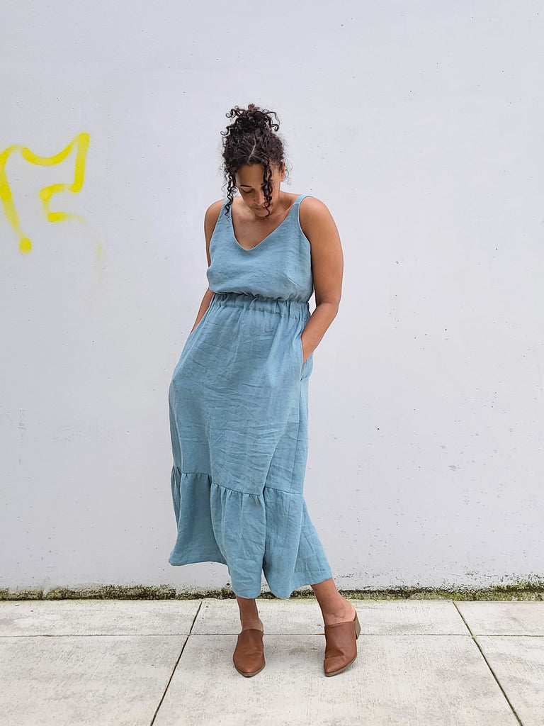 Sauvie Sundress Dress Sewing Pattern | Frankie Rose Fabrics