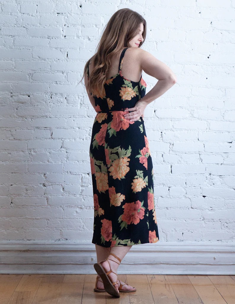 Calvin Wrap Dress Sewing Pattern | Frankie Rose Fabrics