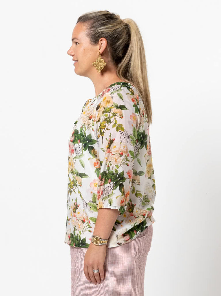 Anita Peasant Blouse Sewing Pattern by Style Arc, US Sizes 0-26-Sewing Pattern-Frankie Rose Fabrics