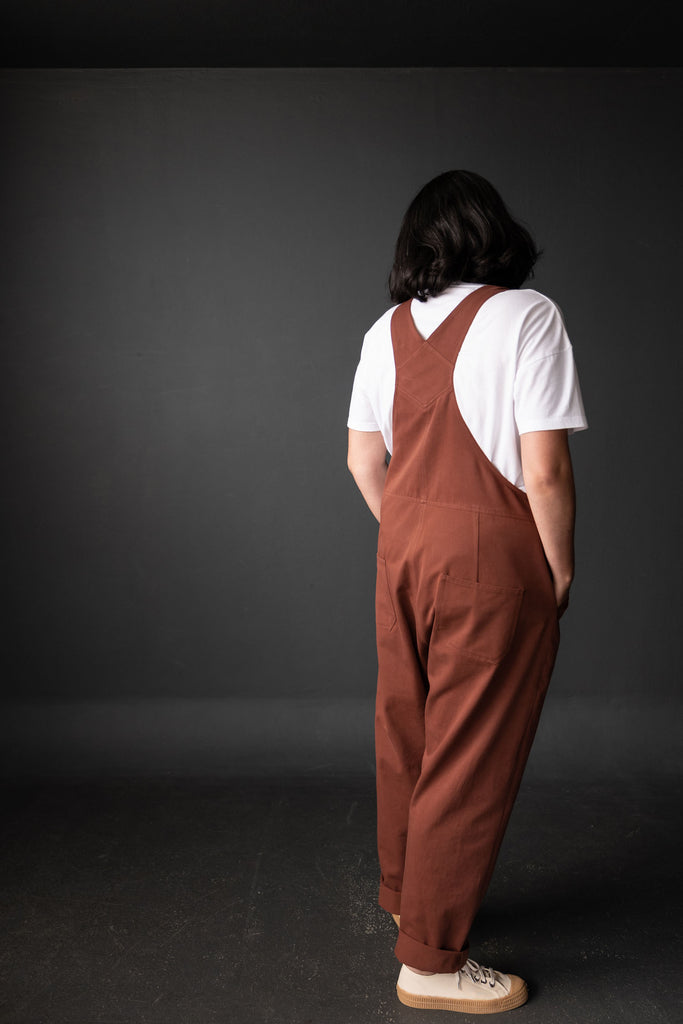 Organic Cotton Twill in Appolina Brown by Merchant & Mills