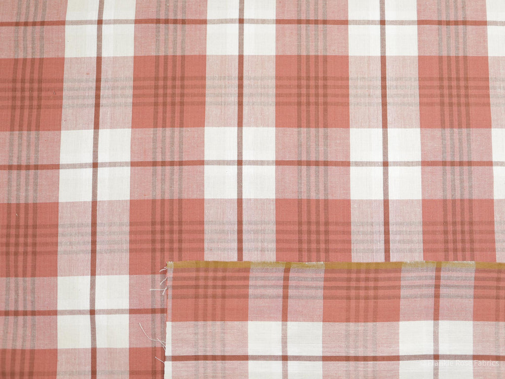 Arcade Woven in Sequoia Plaid-Fabric-Frankie Rose Fabrics