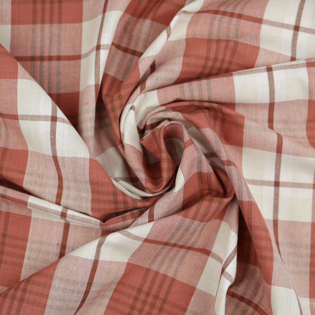 Arcade Woven in Sequoia Plaid-Fabric-Frankie Rose Fabrics