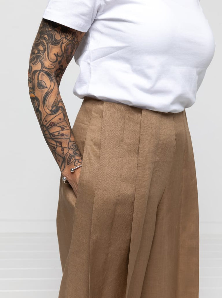 Atlas Woven Pant Sewing Pattern, US Sizes 0-26-Sewing Pattern-Frankie Rose Fabrics