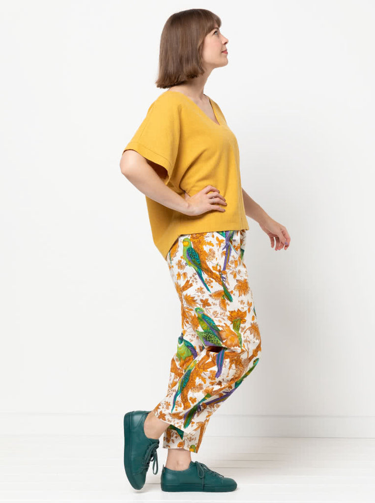 Bob Woven Pants Sewing Pattern by Style Arc, US Sizes 0-26-Sewing Pattern-Frankie Rose Fabrics
