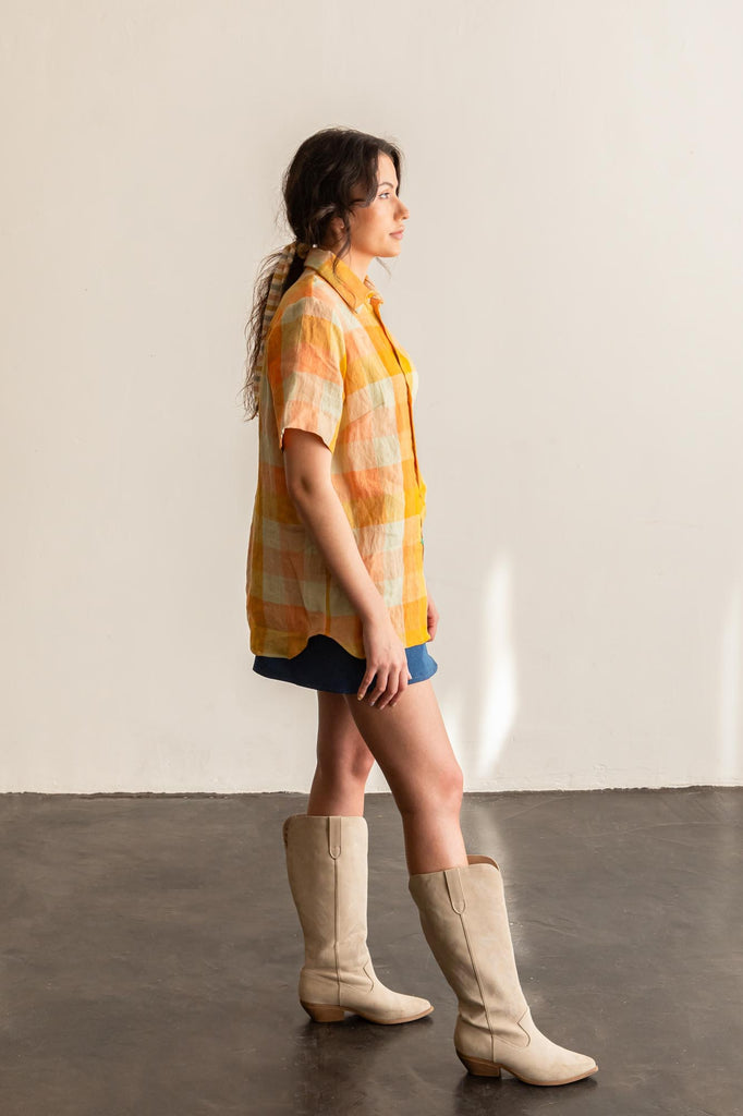 Butano Button Up Shirt Sewing Pattern-Sewing Pattern-Frankie Rose Fabrics