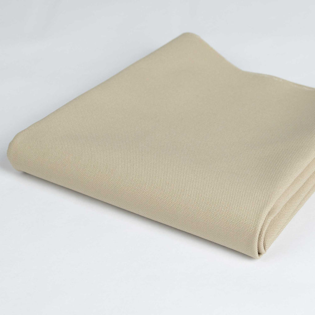 Organic Cotton 10oz Duck Canvas in Sand-Fabric-Frankie Rose Fabrics