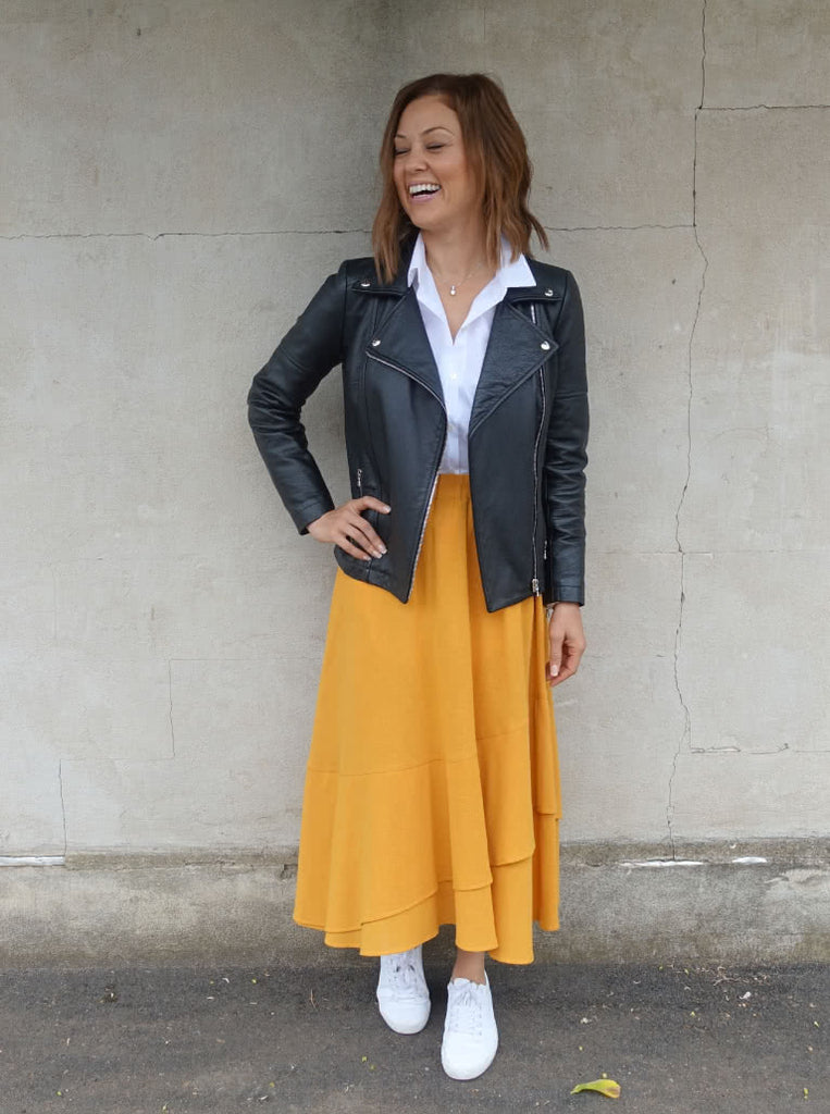 Ziggi Moto Jacket Sewing Pattern by Style Arc, US Sizes 0-26-Sewing Pattern-Frankie Rose Fabrics