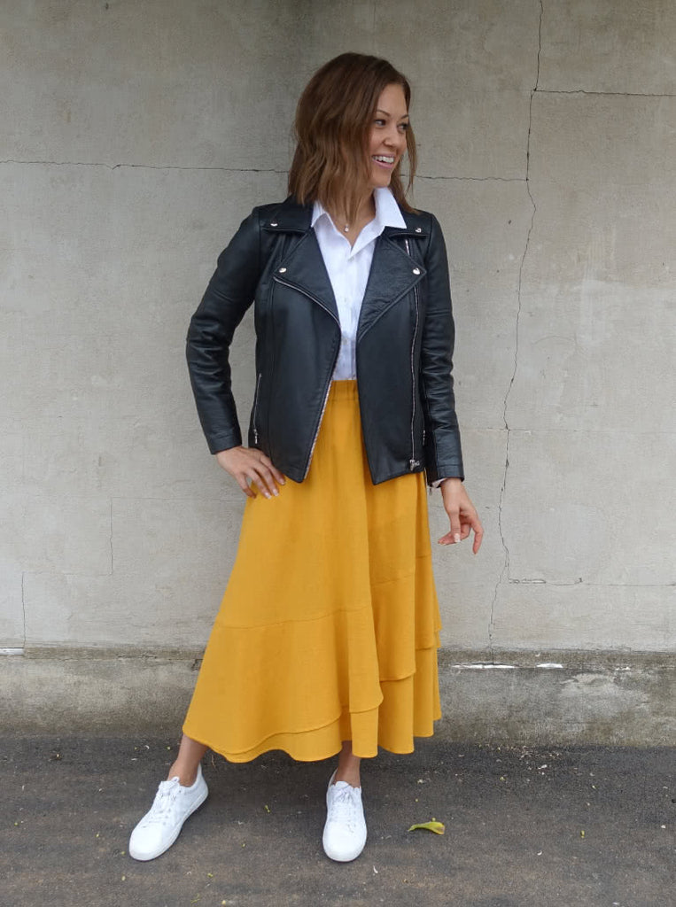 Ziggi Moto Jacket Sewing Pattern by Style Arc, US Sizes 0-26-Sewing Pattern-Frankie Rose Fabrics