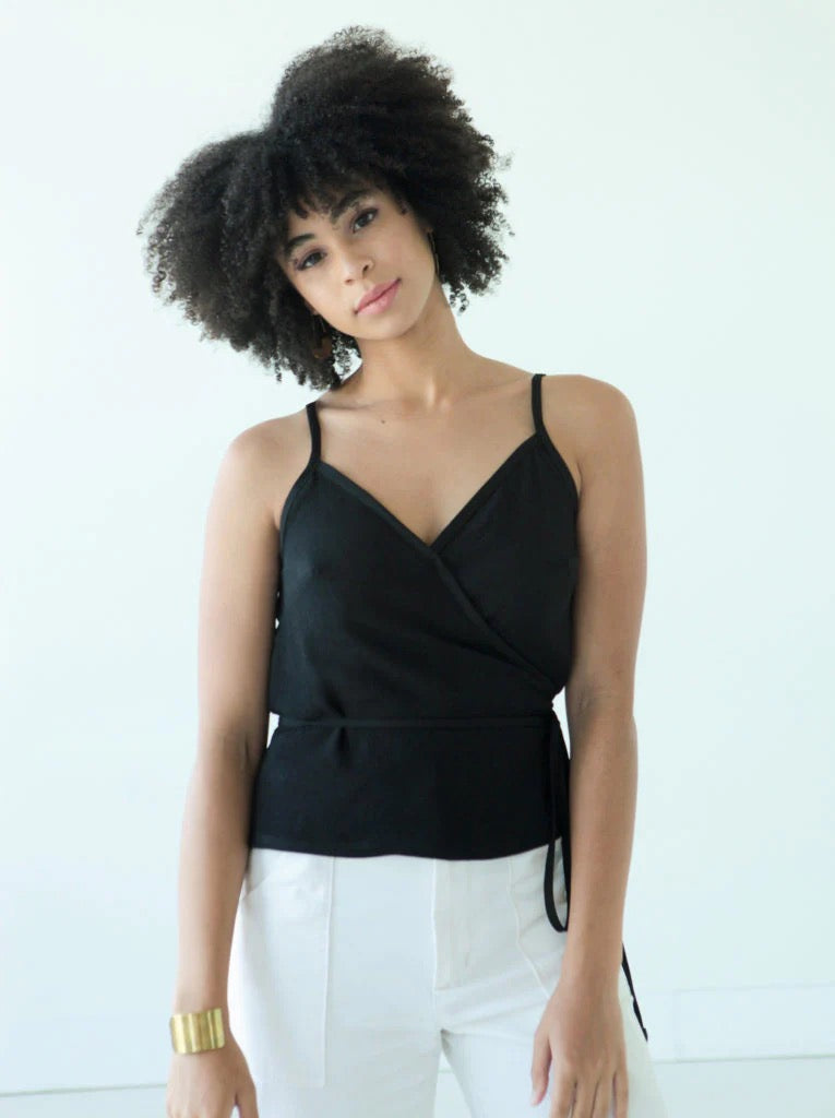 Calvin Wrap Dress Sewing Pattern | Frankie Rose Fabrics