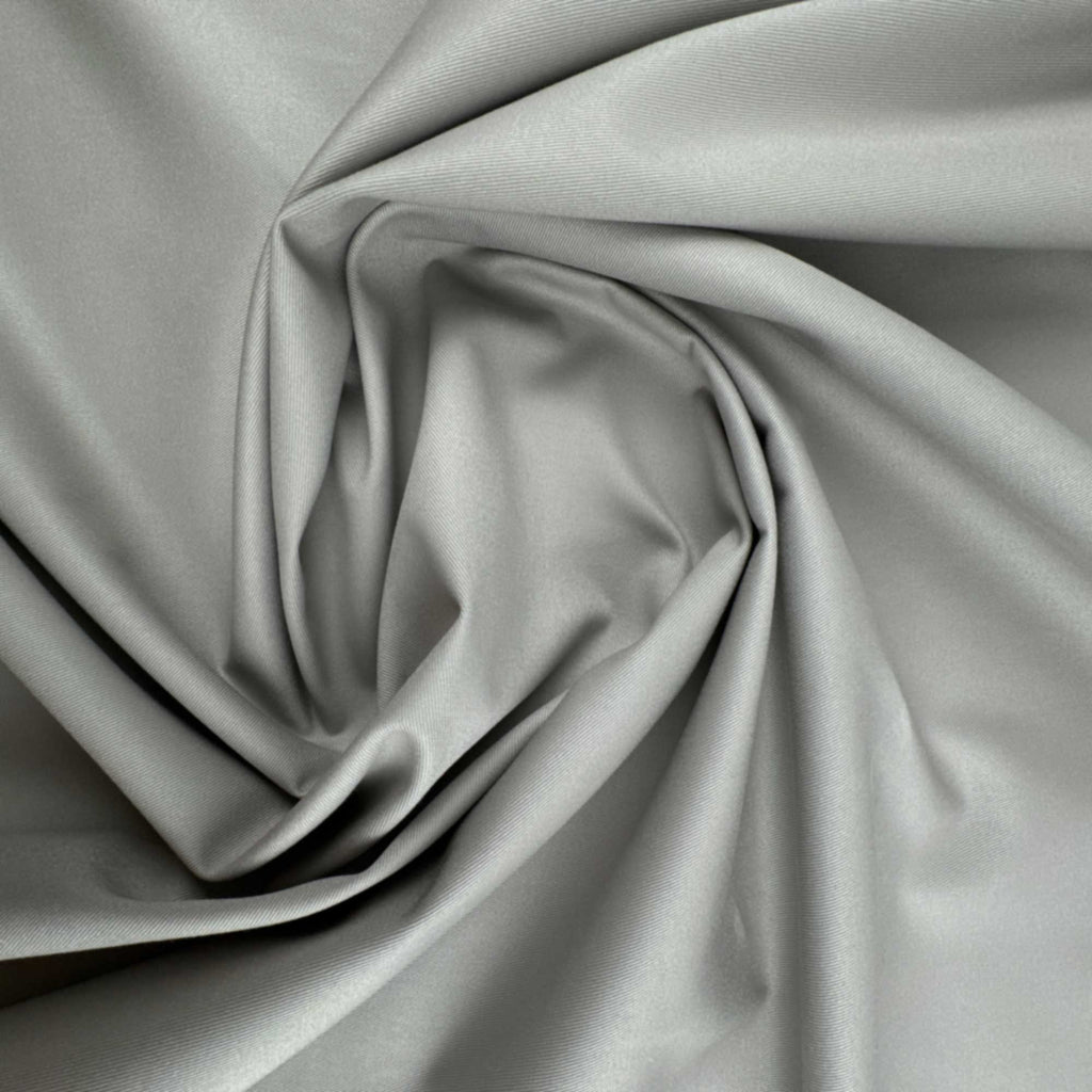 Relaxed Organic Cotton Twill Fabric in Cloud-Fabric-Frankie Rose Fabrics