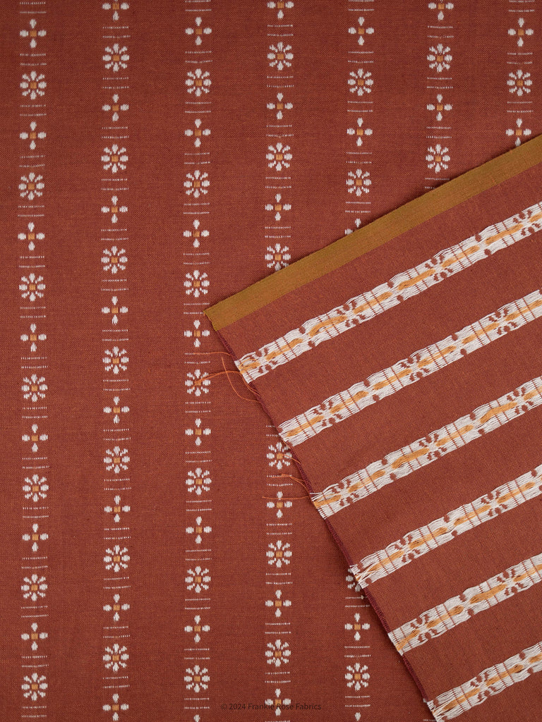 Cotton Yarn-Dyed Daisies in Wellsummer-Fabric-Frankie Rose Fabrics