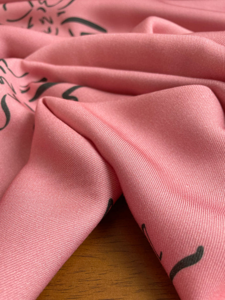 Floral Rayon Twill Fabric in Empower | Frankie Rose Fabrics