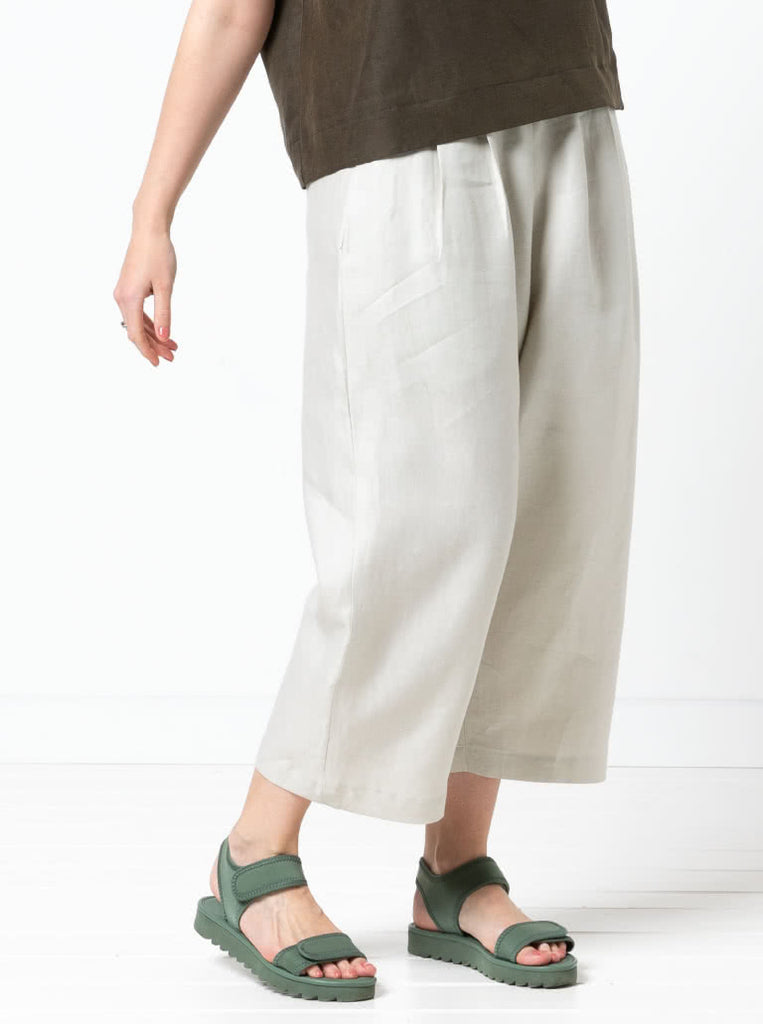 Ethel Designer Gaucho Pants Sewing Pattern by Style Arc, US Sizes 0-26-Sewing Pattern-Frankie Rose Fabrics