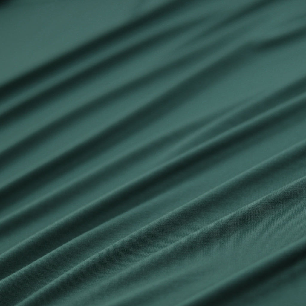 Flowy Bamboo Jersey in Hunter Green-Fabric-Frankie Rose Fabrics