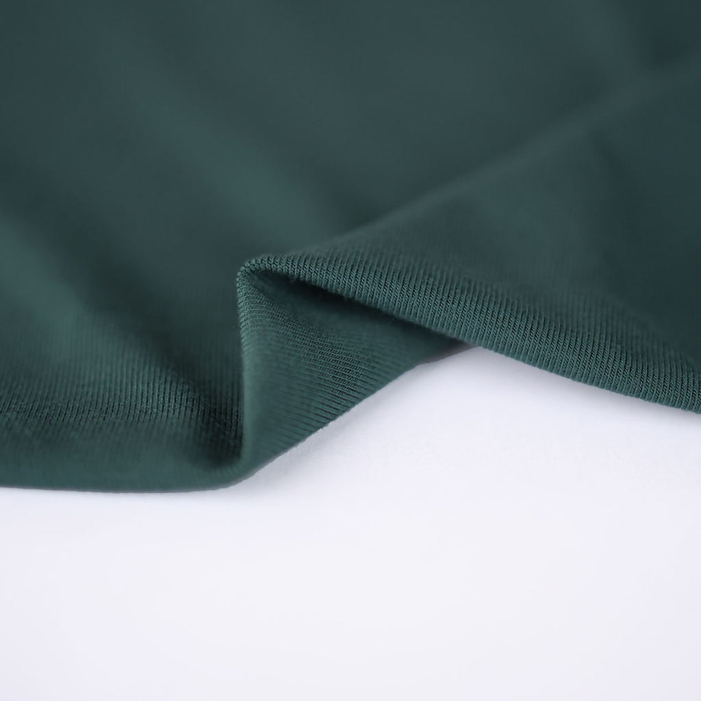 Flowy Bamboo Jersey in Hunter Green-Fabric-Frankie Rose Fabrics