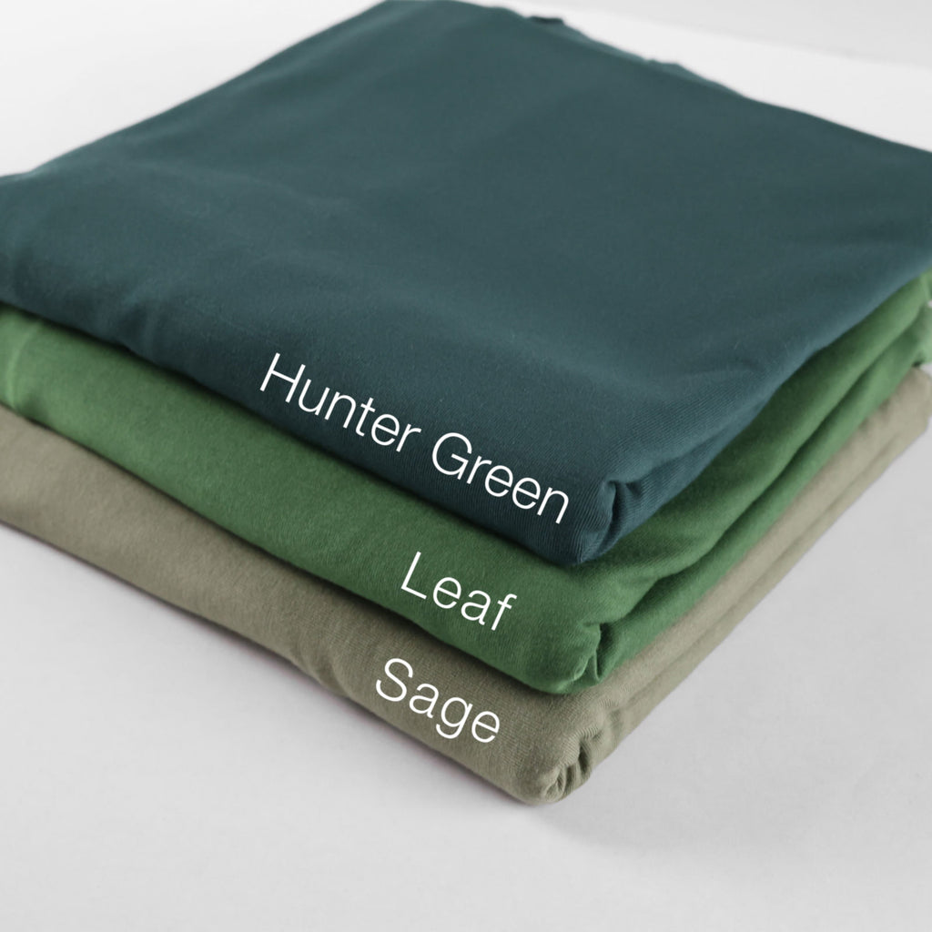 Flowy Bamboo Jersey in Sage-Fabric-Frankie Rose Fabrics