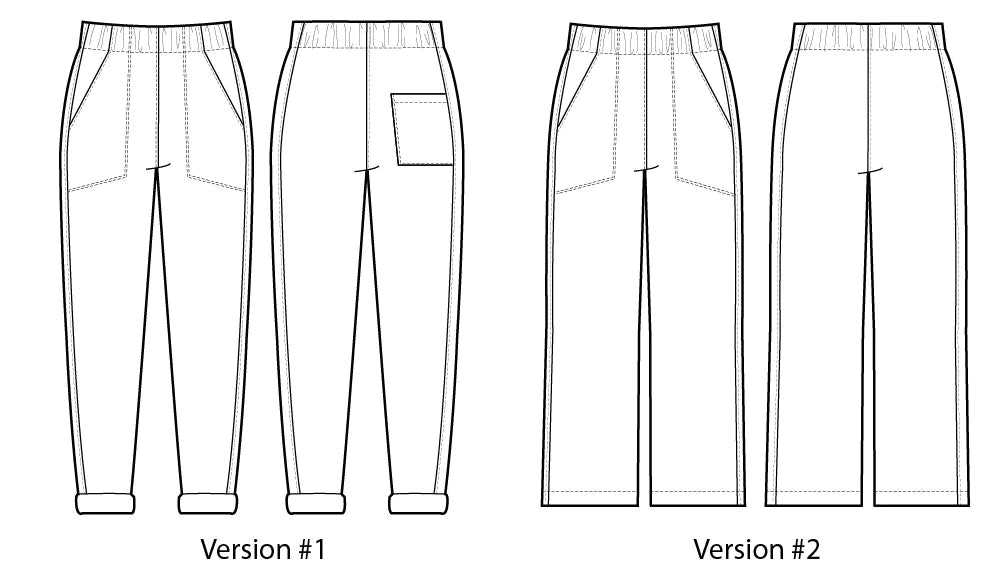 Free Range Pants Plus Size Pattern | Frankie Rose Fabrics