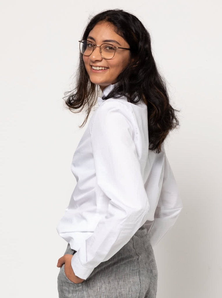 Francesca Shirt Sewing Pattern by Style Arc, US Sizes 0-26-Sewing Pattern-Frankie Rose Fabrics