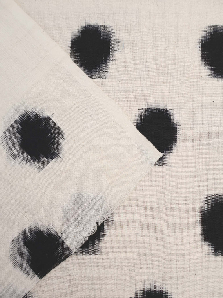 Cotton Ikat in Whisper Cream-Fabric-Frankie Rose Fabrics