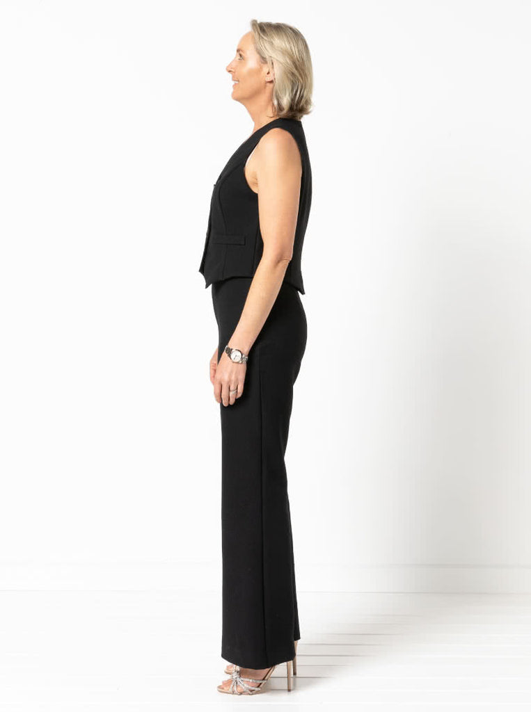 Joy Vest Sewing Pattern by Style Arc, US Sizes 0-26-Sewing Pattern-Frankie Rose Fabrics