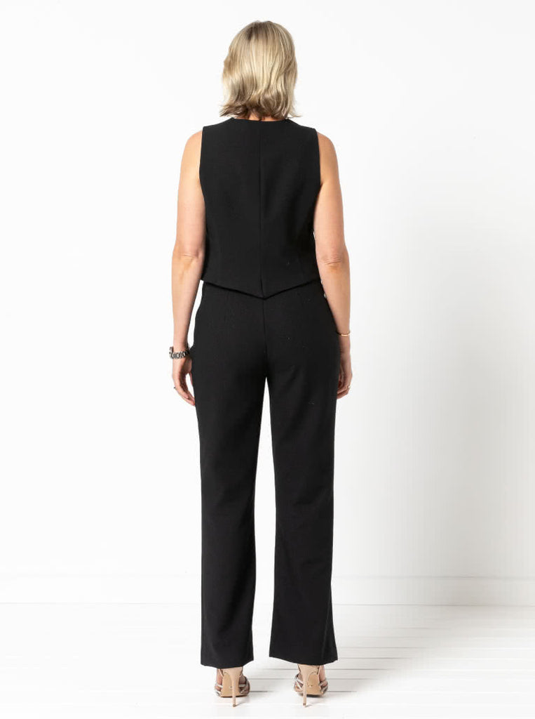 Joy Vest Sewing Pattern by Style Arc, US Sizes 0-26-Sewing Pattern-Frankie Rose Fabrics