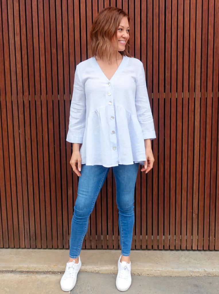 Jules Woven Tunic Sewing Pattern by Style Arc, US Sizes 0-26-Sewing Pattern-Frankie Rose Fabrics