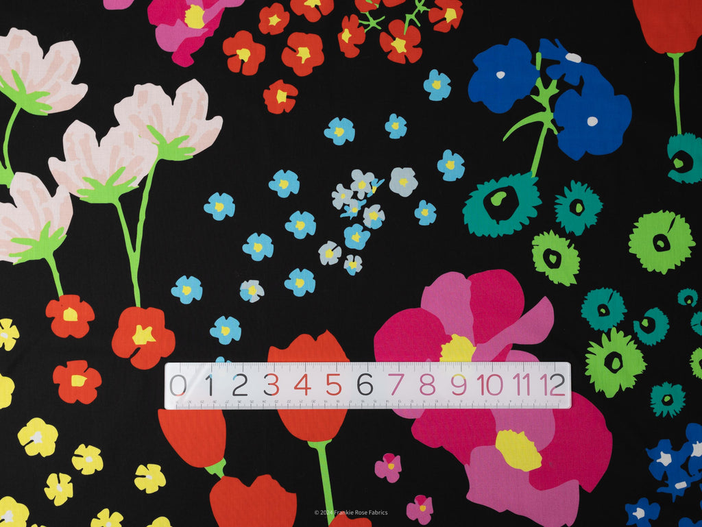 Spring Bouquet Cotton Voile Deadstock by The Kooples-Fabric-Frankie Rose Fabrics