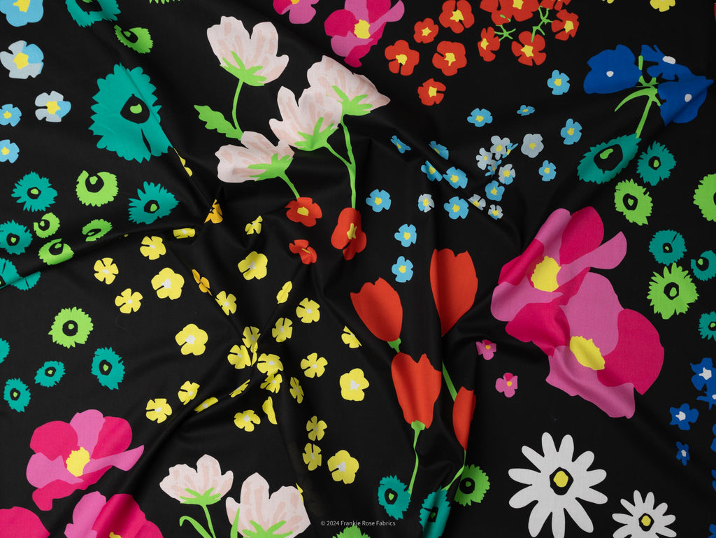 Spring Bouquet Cotton Voile Deadstock by The Kooples-Fabric-Frankie Rose Fabrics