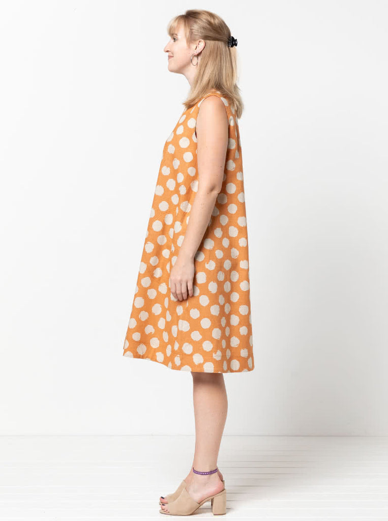 Lena Shift Dress Sewing Pattern by Style Arc, US Sizes 0-32-Sewing Pattern-Frankie Rose Fabrics