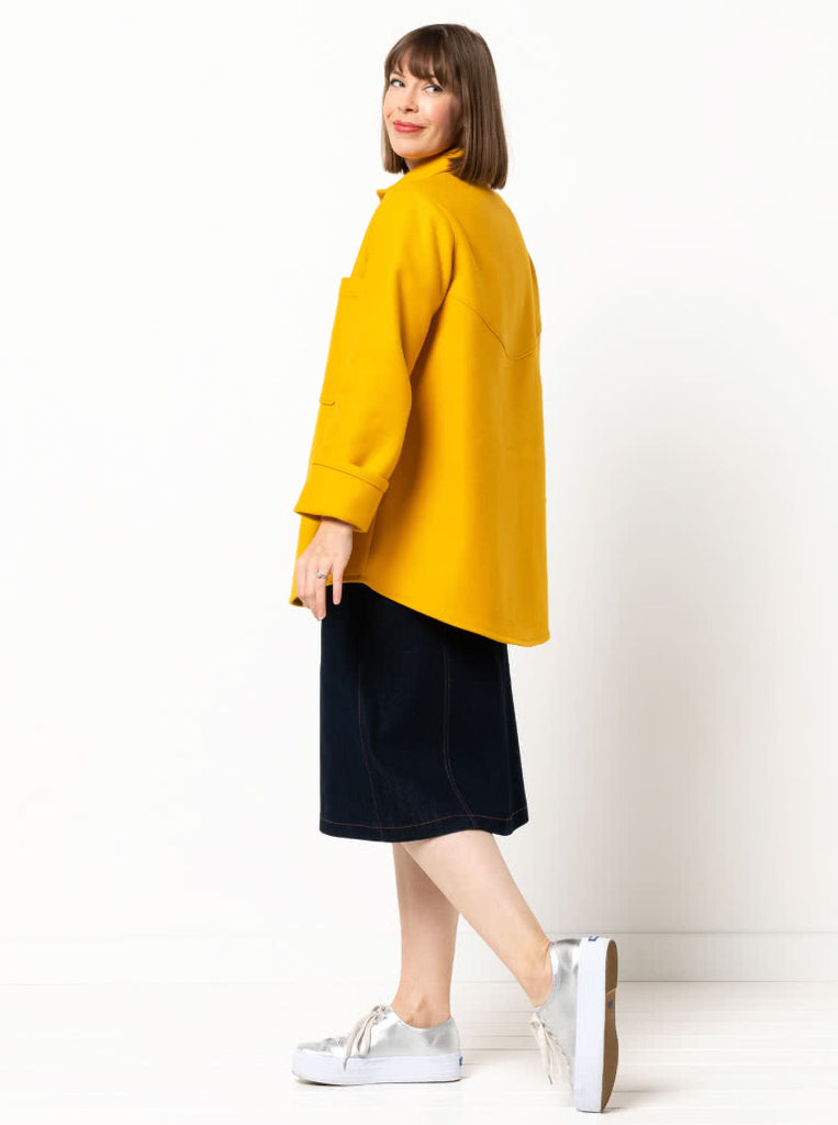 Logan Shacket Jacket/Shirt by Style Arc, US Sizes 0-18-Sewing Pattern-Frankie Rose Fabrics