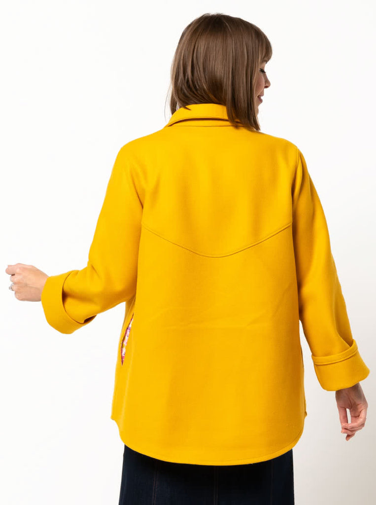 Logan Shacket Jacket/Shirt by Style Arc, US Sizes 0-18-Sewing Pattern-Frankie Rose Fabrics