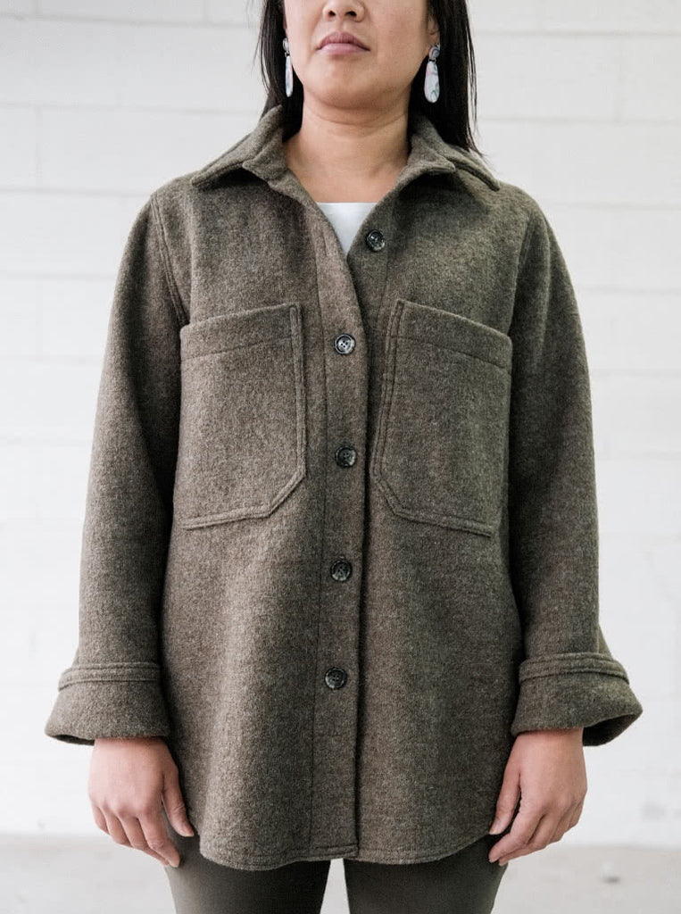 Logan Shacket Jacket/Shirt by Style Arc, US Sizes 0-18-Sewing Pattern-Frankie Rose Fabrics