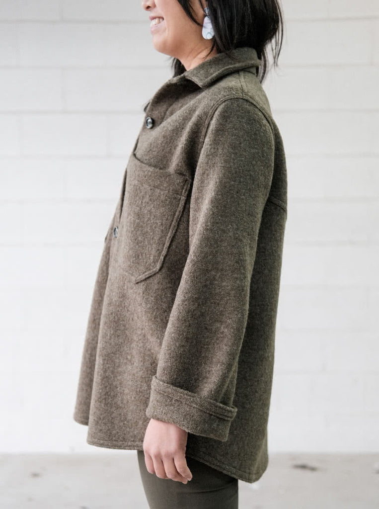 Logan Shacket Jacket/Shirt by Style Arc, US Sizes 0-18-Sewing Pattern-Frankie Rose Fabrics