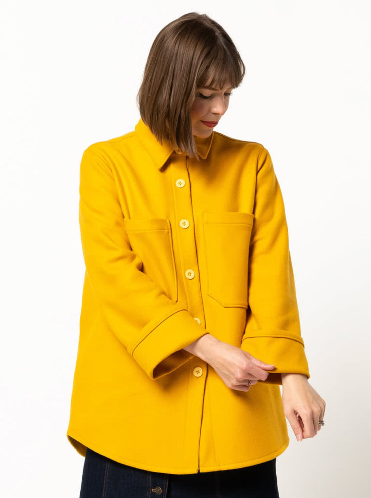 Logan Shacket Jacket/Shirt by Style Arc, US Sizes 0-18-Sewing Pattern-Frankie Rose Fabrics