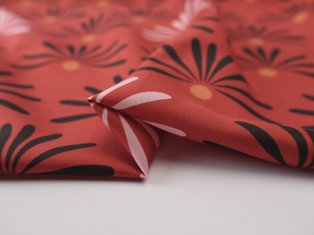 Modal Rayon Challis in Margarita-Fabric-Frankie Rose Fabrics