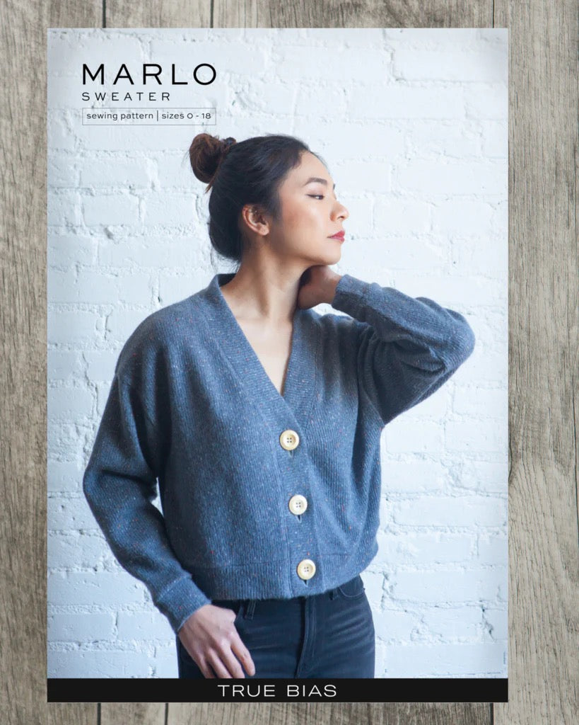 Marlo Sweater Sewing Pattern | Frankie Rose Fabrics