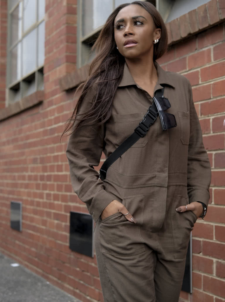 Melrose Boiler Suit Sewing Pattern by Style Arc, US Sizes 0-26-Sewing Pattern-Frankie Rose Fabrics